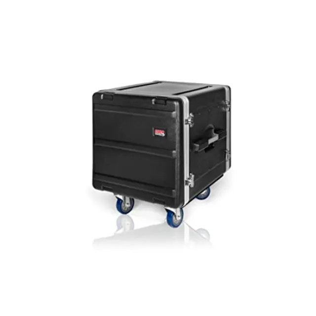 Gator Racks GRC-BASE-10 Rackgehäuse 10HE schwarz mit Rollen