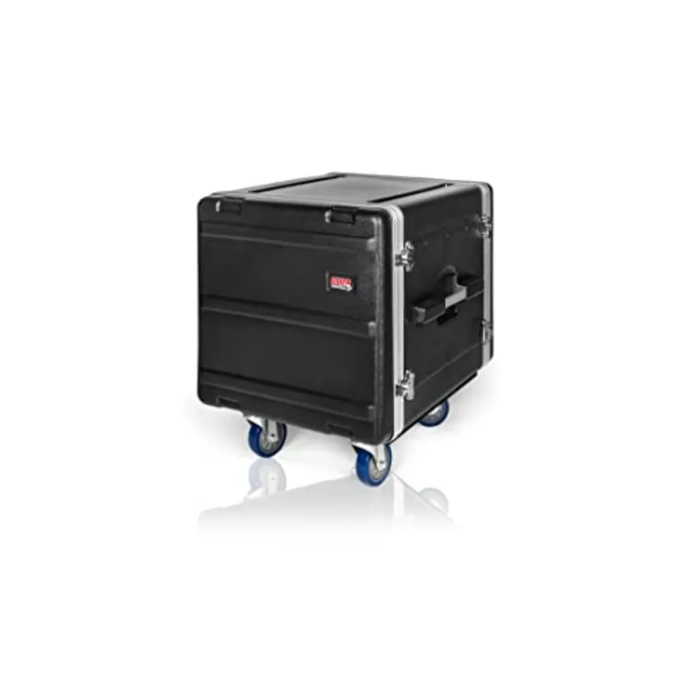 Gator Racks GRC-BASE-10 Rackgehäuse 10HE schwarz mit Rollen