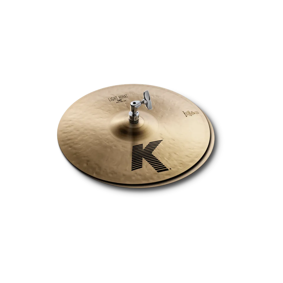 Zildjian K Light HiHat Becken 14 Zoll Paar dunkel