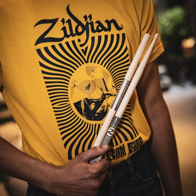 Zildjian 5B Drumsticks 400th Anniversary 60s Rock
