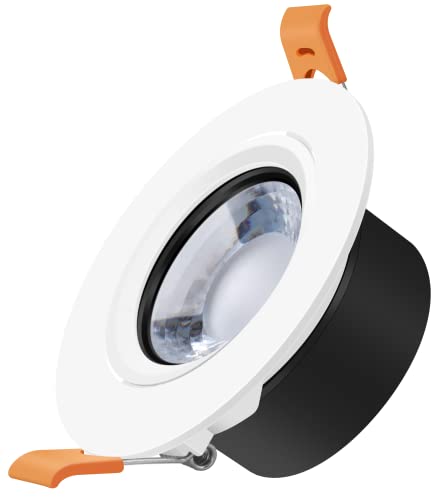 Alusso Recessed Ceiling Light 7W Einbaustrahler Schwenkbar 12er Set