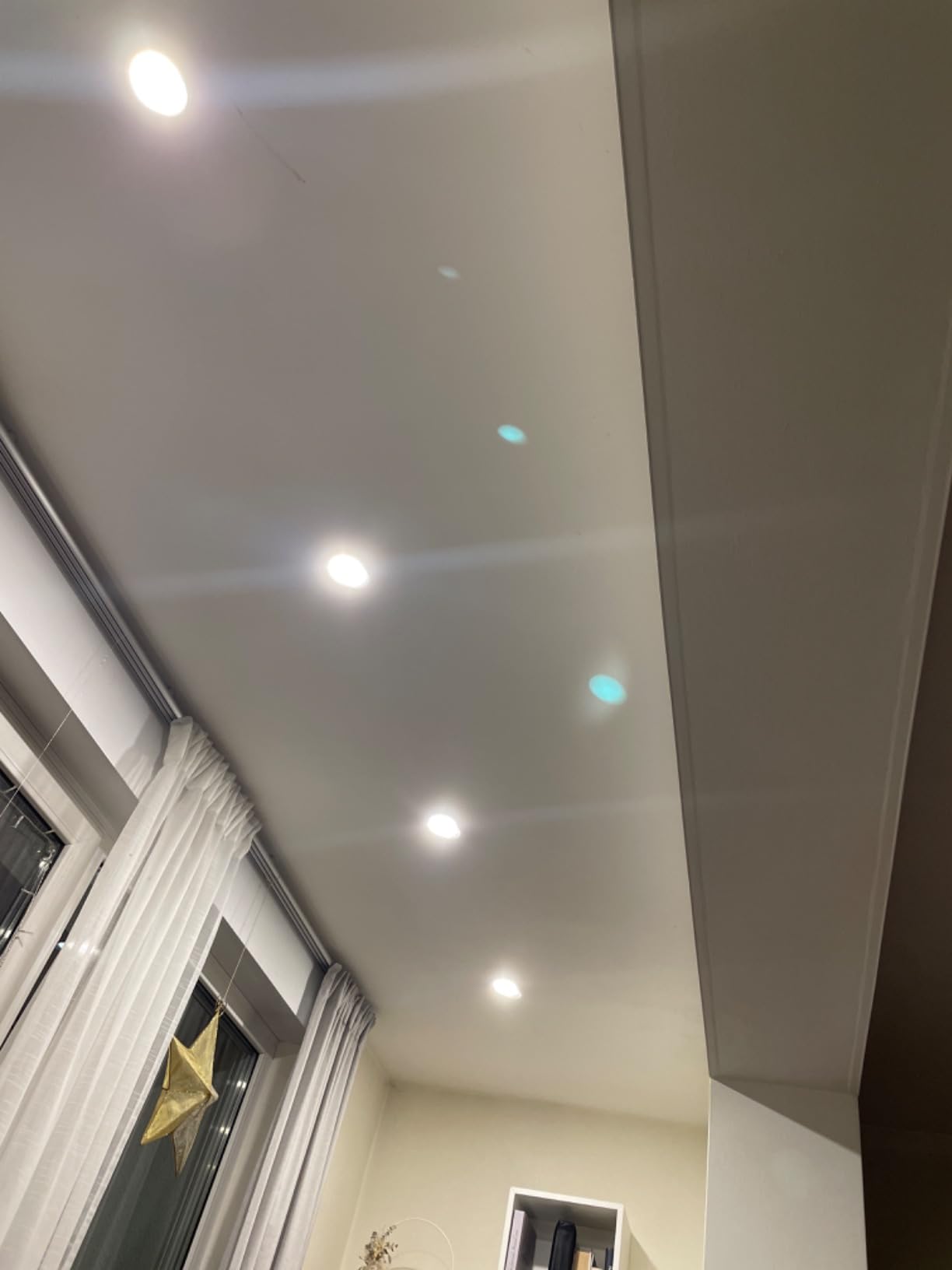 Alusso Einbaustrahler LED 10W IP65 dimmbar 6er Set 3 Lichtfarben