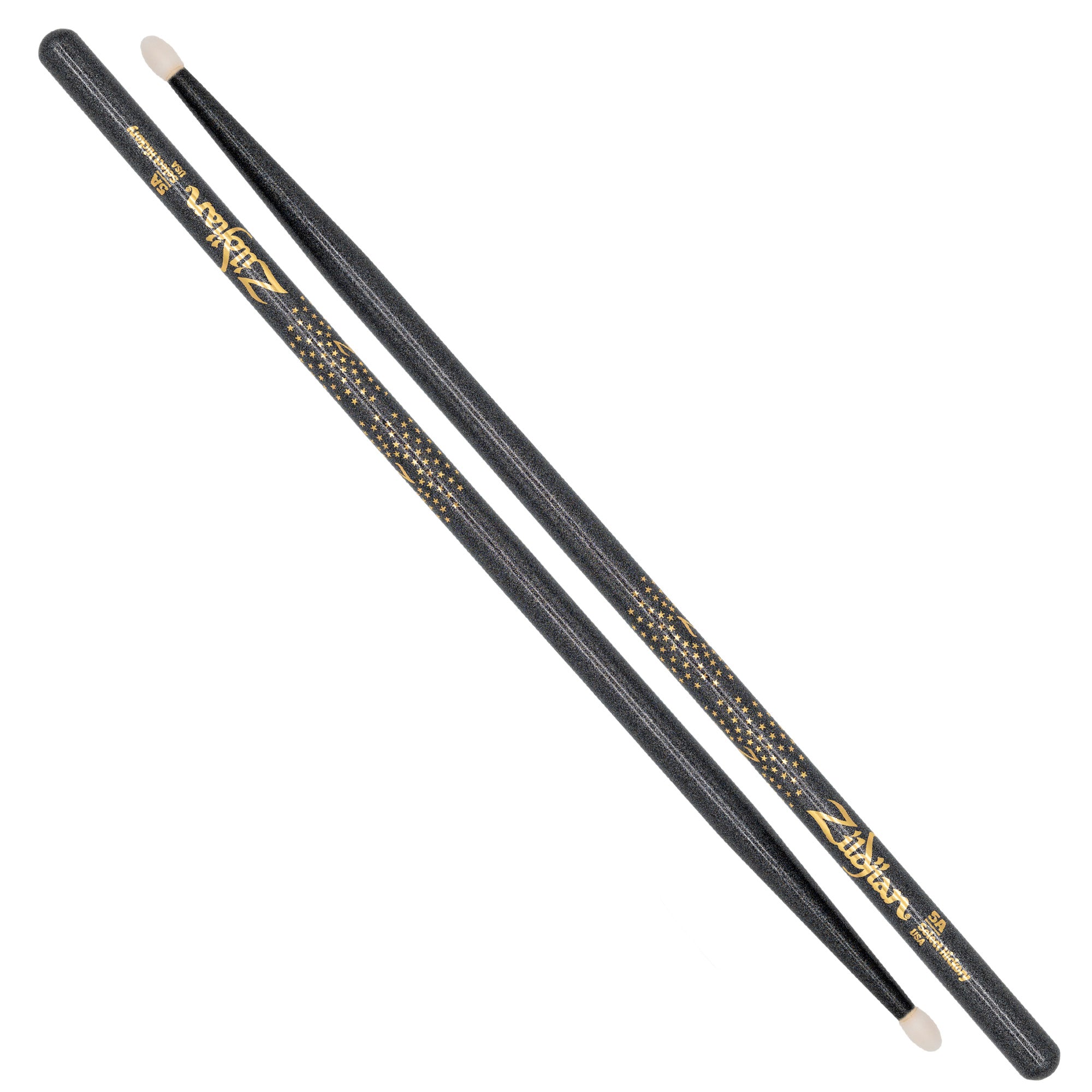 Zildjian Z Custom 5A Drumsticks Black Chroma Nylon Tip