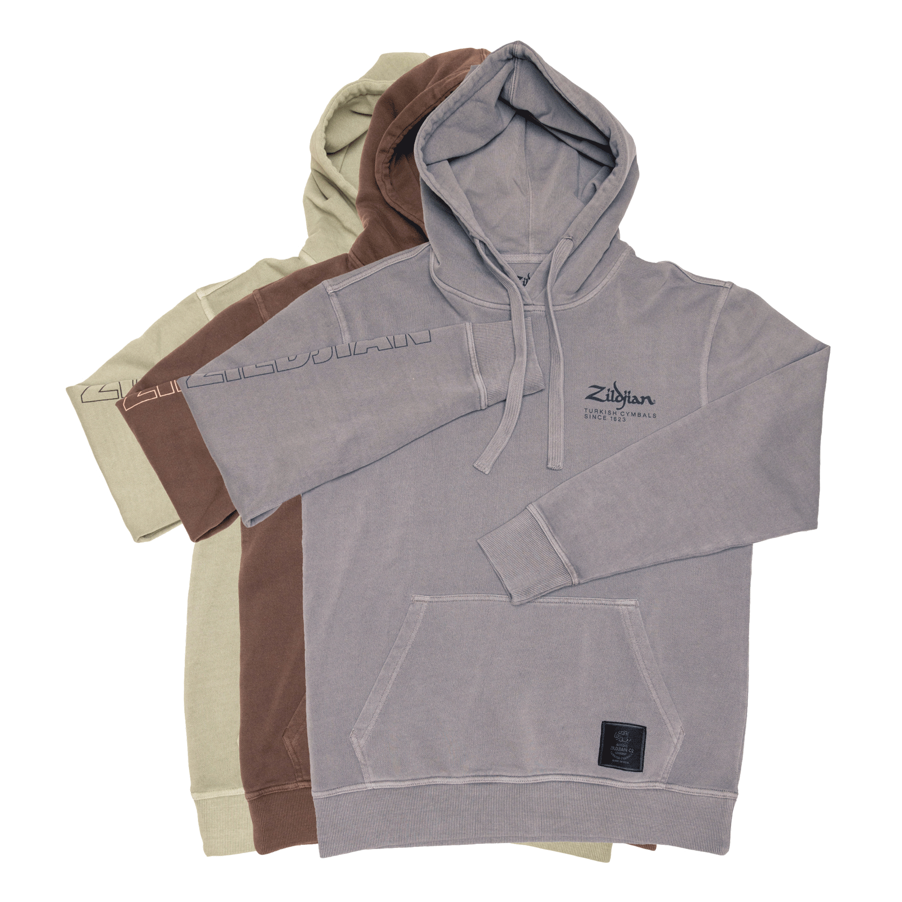 Zildjian Limited Edition Hoodie Kapuzenpullover Baumwolle Braun