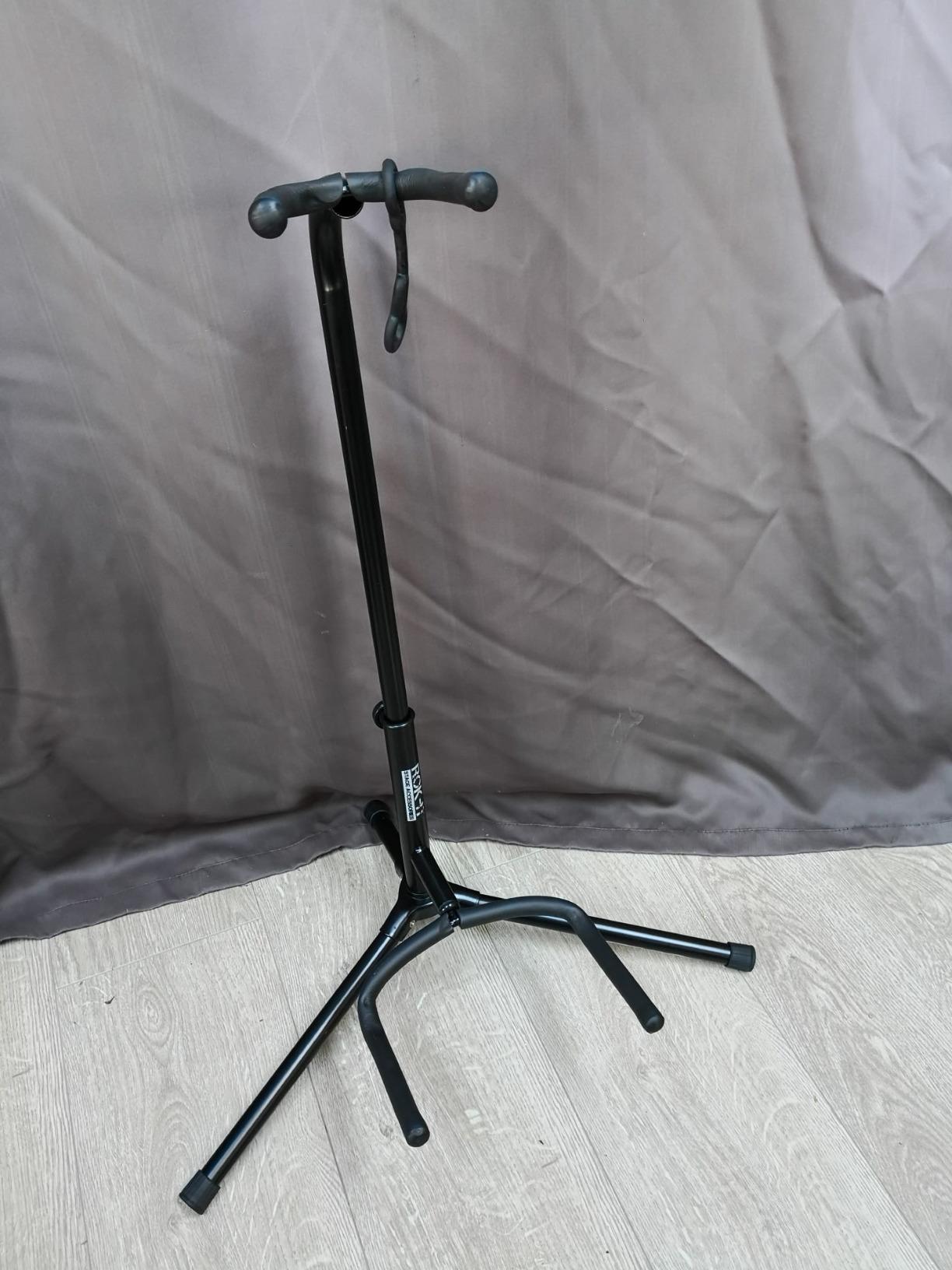 Gator RI-GTRSTD-1 Rok-It Gitarrenständer Schwarz Matt
