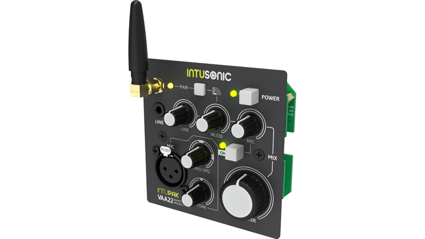 INTUSONIC INTUPAK VAA22 Vorverstärker Wandeinbau Mikrofon