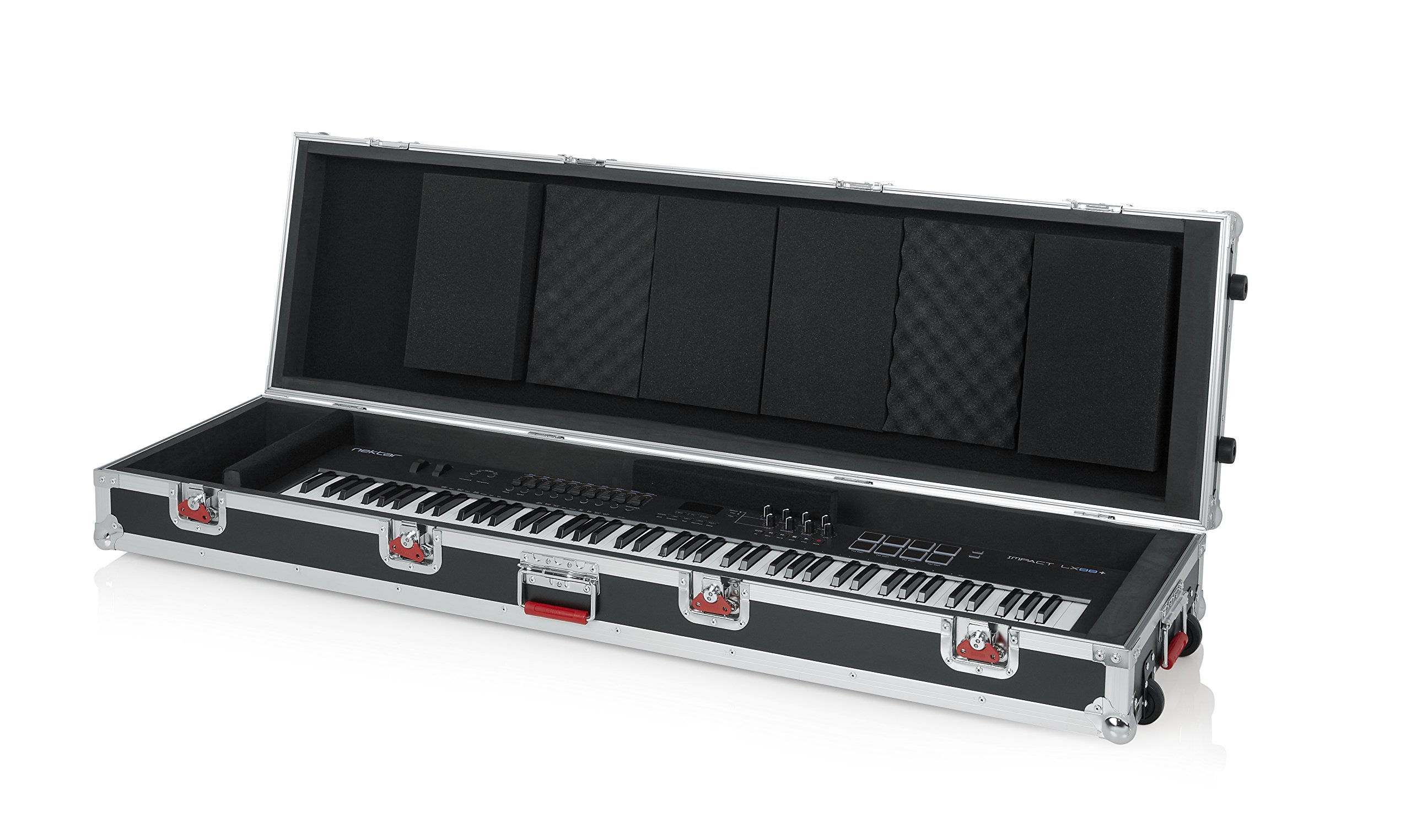 Gator G-TOUR-88V2SL Keyboard-Case 88 slim mit Rollen