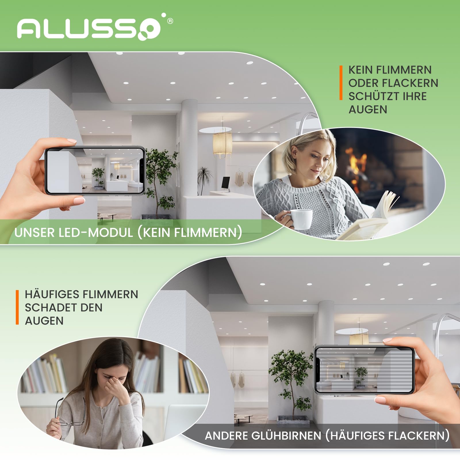 Alusso Bulb LED Modul 6W 3CCT dimmbar Ø50x25mm