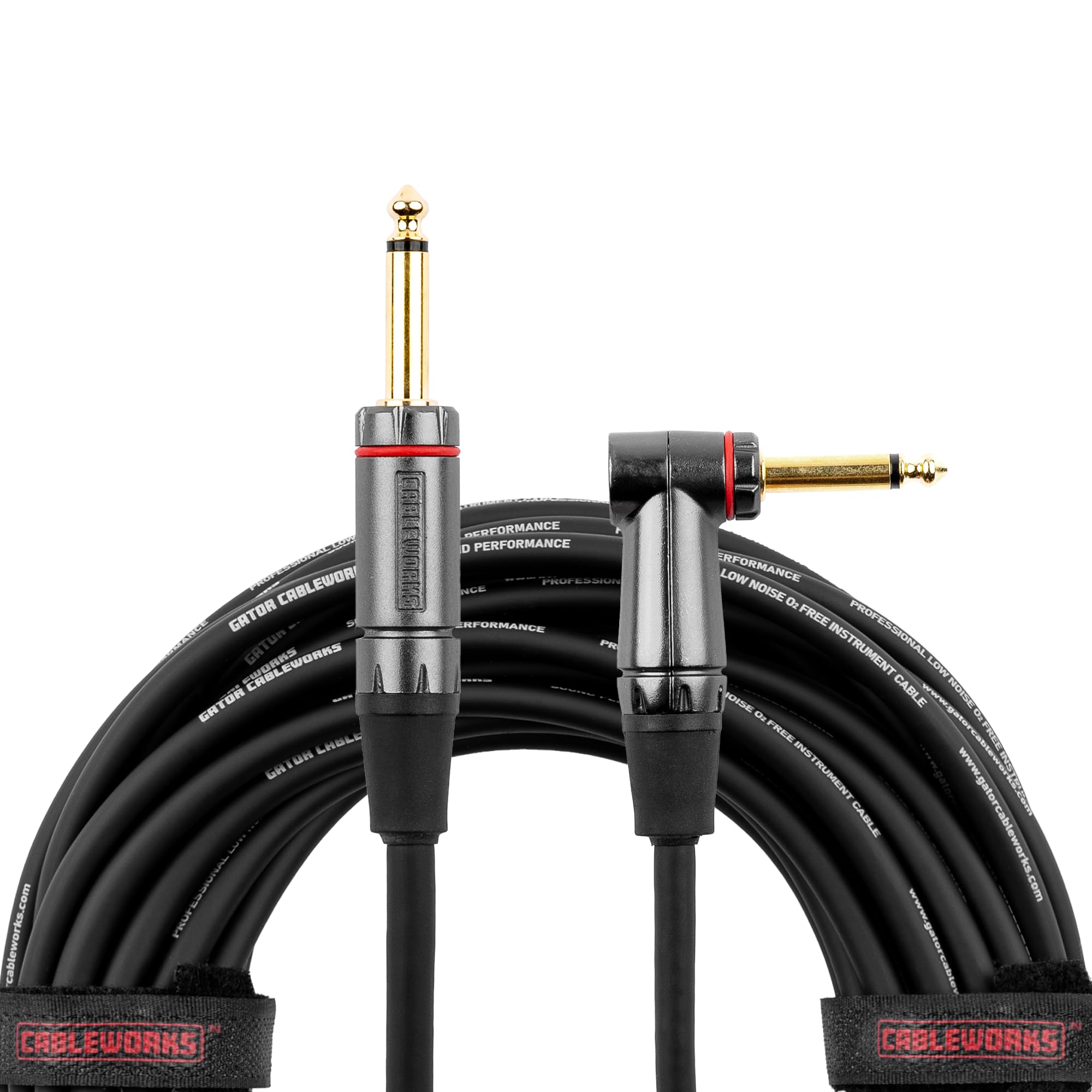 Gator GCWH-INS-20RA Instrumentenkabel 6 m gewinkelt