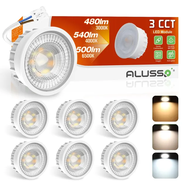 Alusso Bulb LED Modul 6W 3CCT dimmbar Ø50x25mm