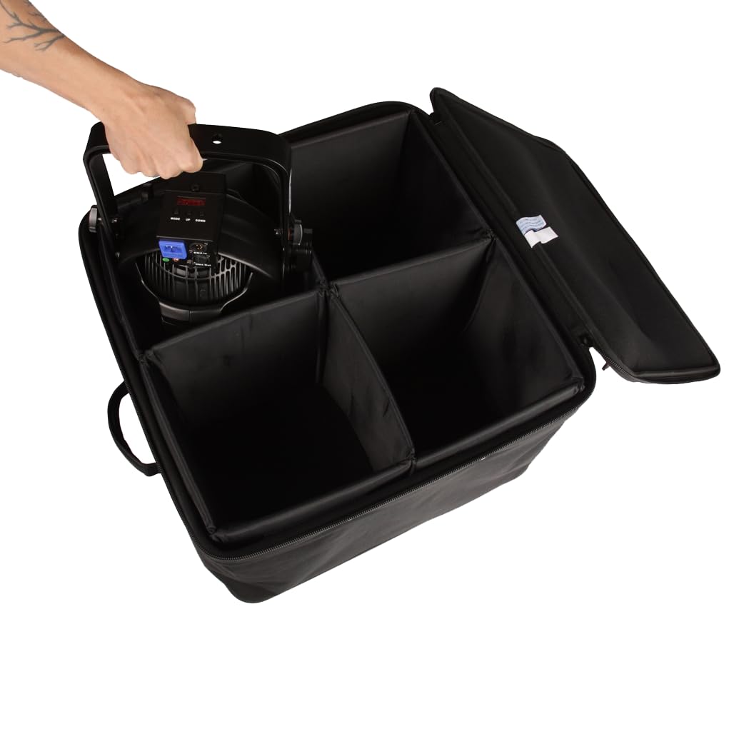 Gator G-PAR 64LED4 Koffer PAR64 4er mit Rollen schwarz
