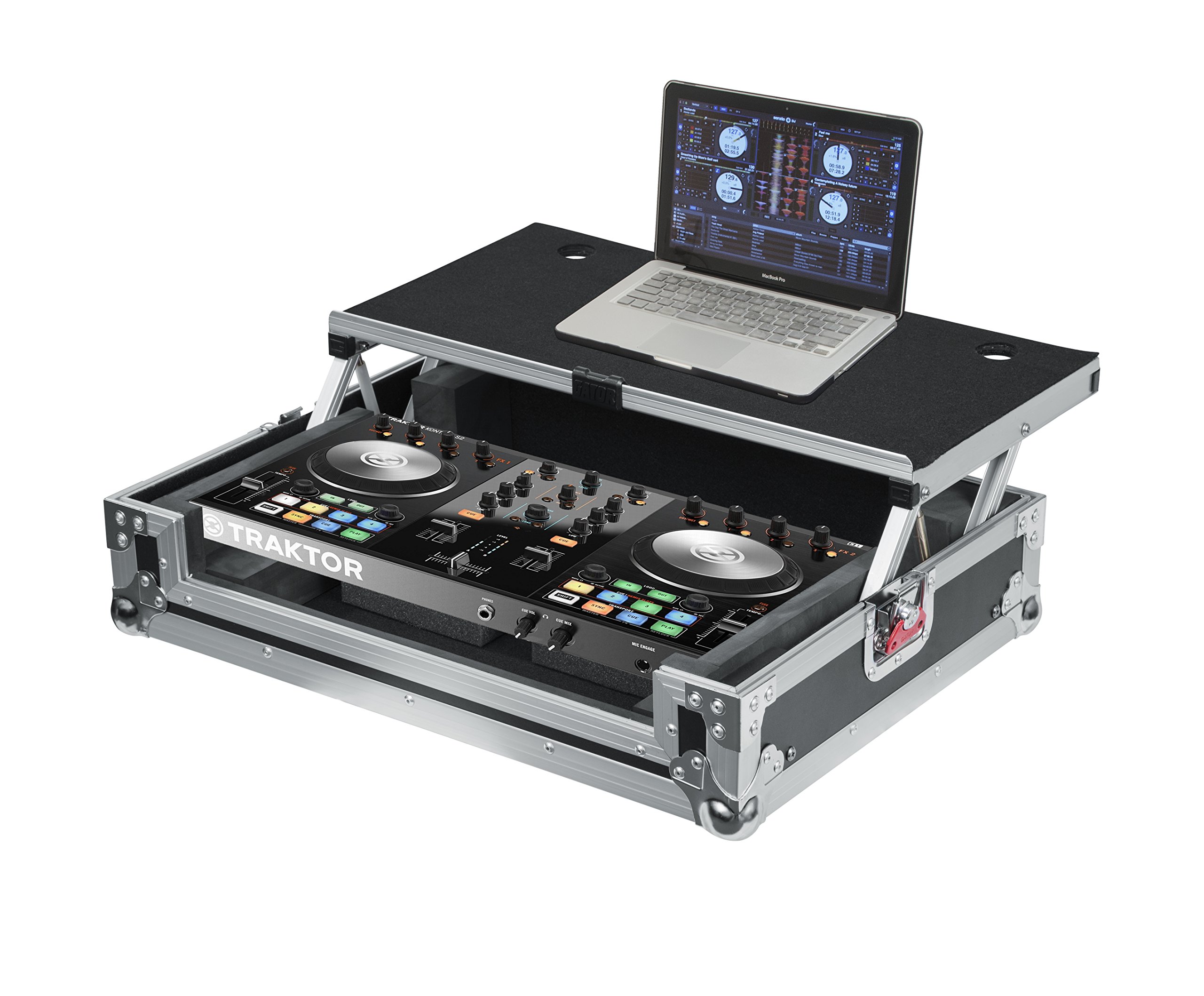 Gator G-Tour G-TOURDSPUNICNTLC DJ-Koffer mit Laptopablage