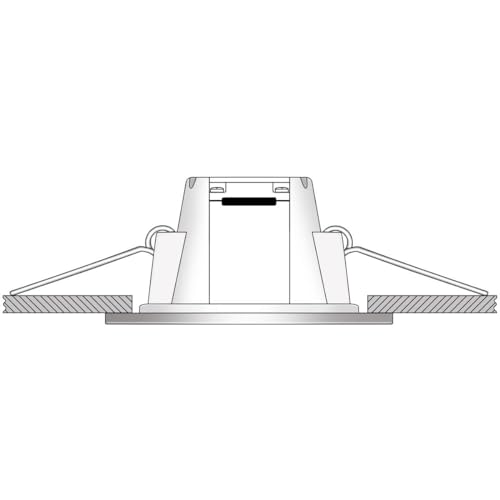 Ledino Holstein LED-Einbauleuchte IP65 5W weiß