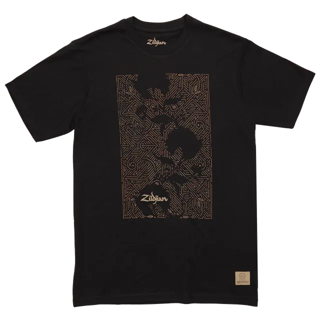 Zildjian Apparel 400th Anniversary Armenian T-Shirt Schwarz