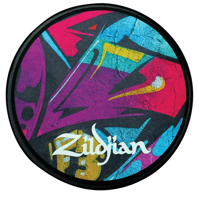 Zildjian Graffiti Practice Pad 6 Zoll Übungspad Silikon