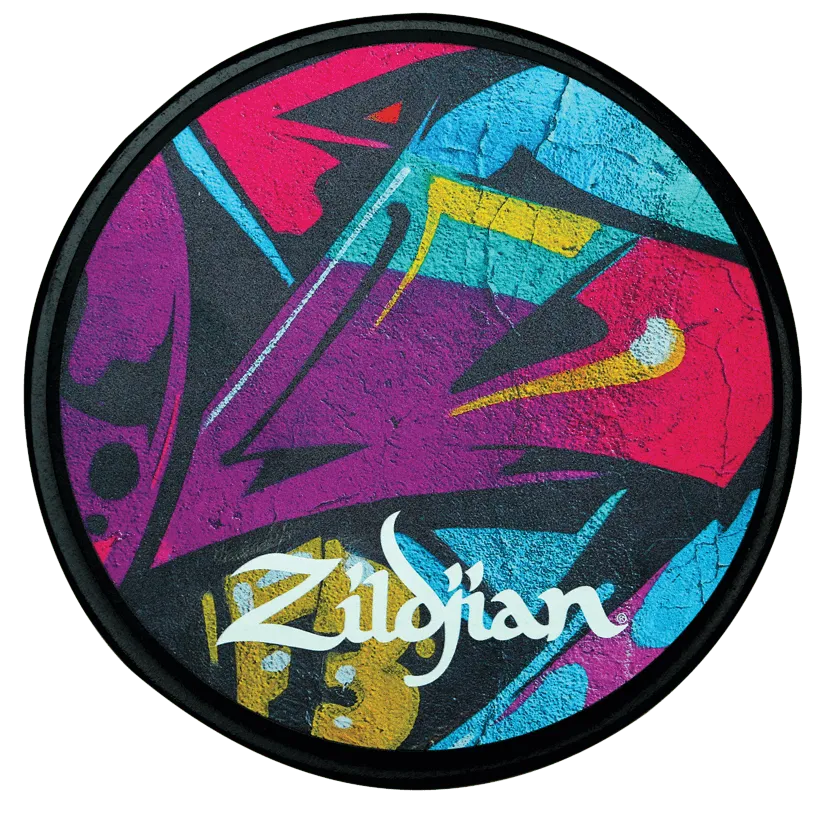 Zildjian Graffiti Practice Pad 6 Zoll Übungspad Silikon