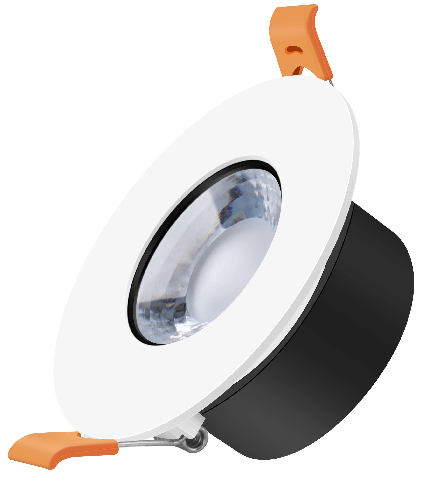 Alusso Recessed Ceiling Light 7W Einbaustrahler Schwenkbar 12er Set
