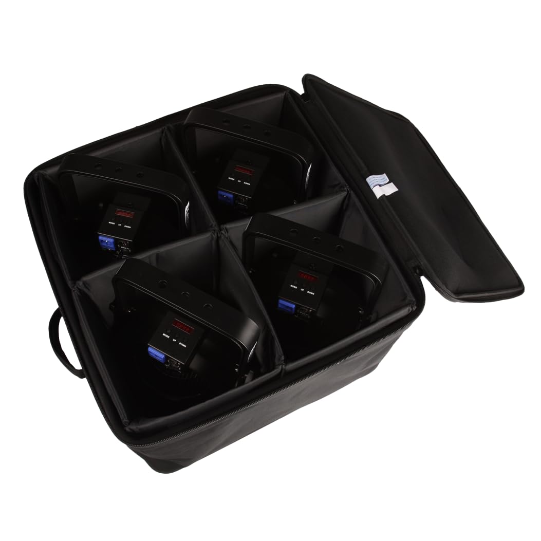 Gator G-PAR 64LED4 Koffer PAR64 4er mit Rollen schwarz
