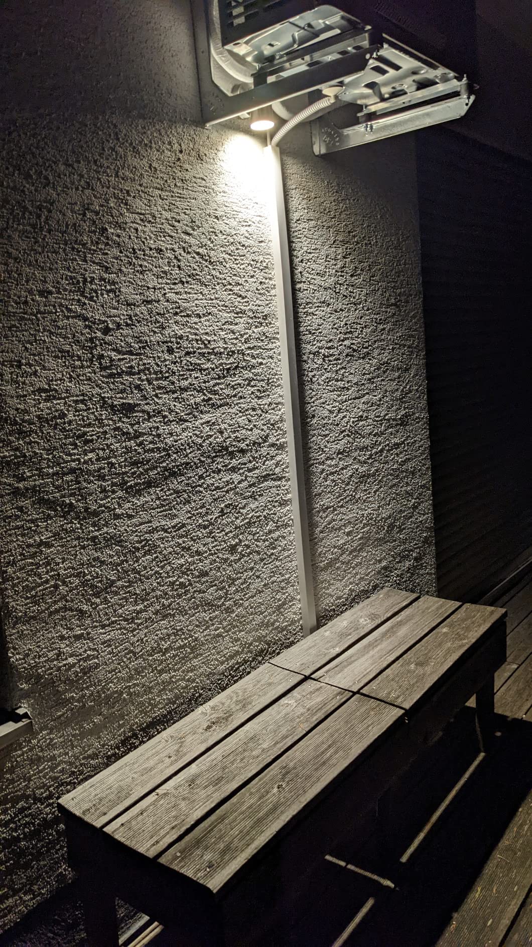 Alusso Security Light Außenleuchte Silber ohne Sensor