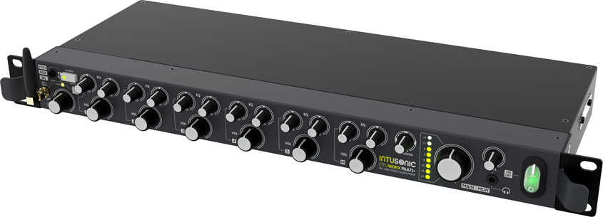 INTUSONIC INTUWORX PAA71+ Mischpult 7-Kanal Mixer
