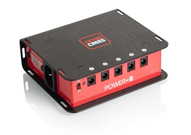 Gator GTR-PWR-5-L Pedalboard Netzteil 5 Ausgänge 9V