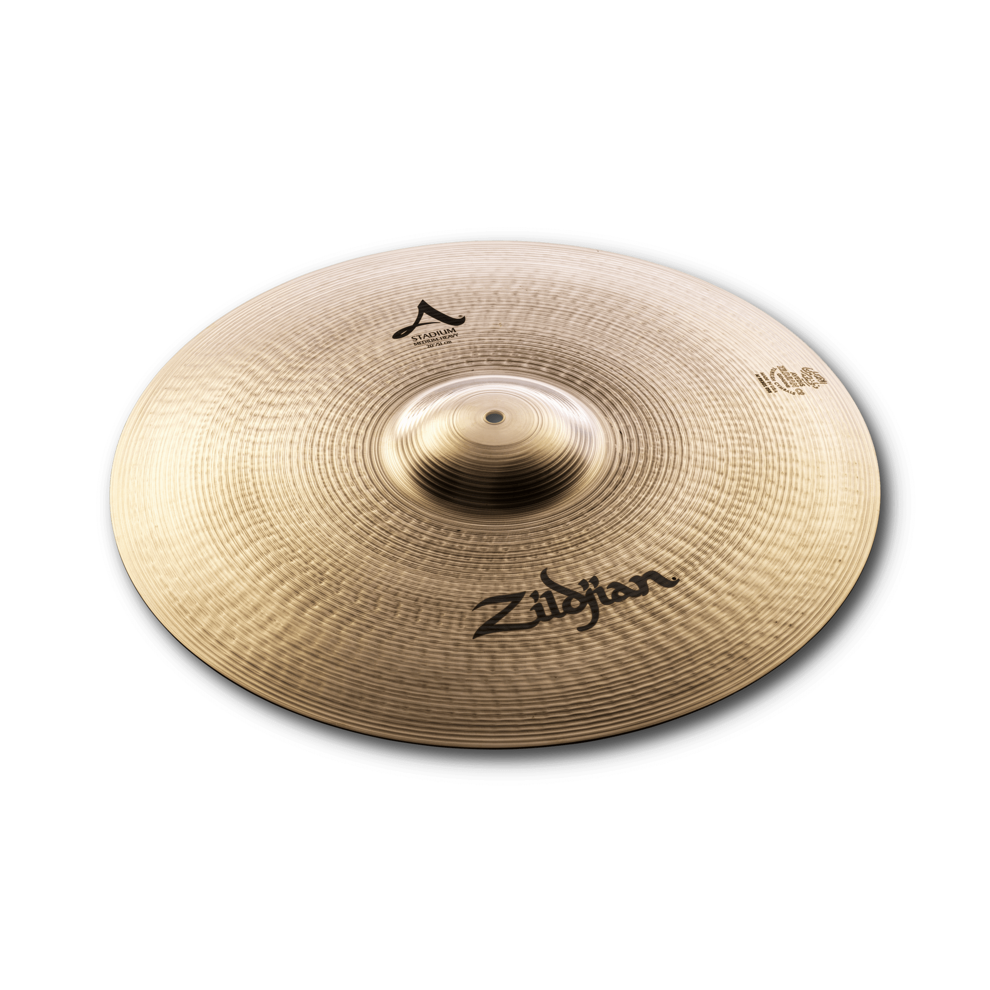 Zildjian A Stadium Medium Heavy Becken Paar Drum Corps