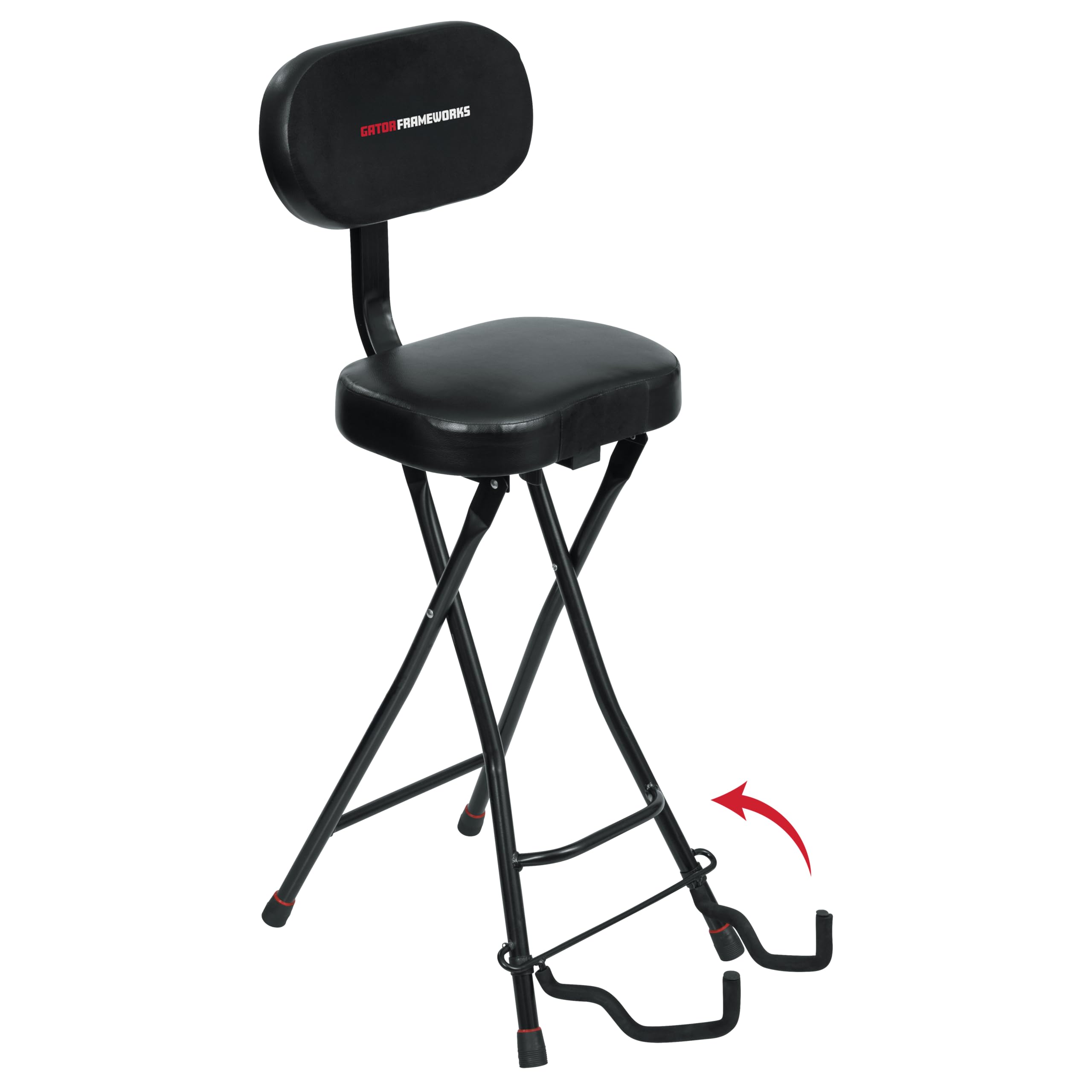 Gator Frameworks GFW-GTR-SEAT Gitarrensitz Stuhl klappbar 136 kg