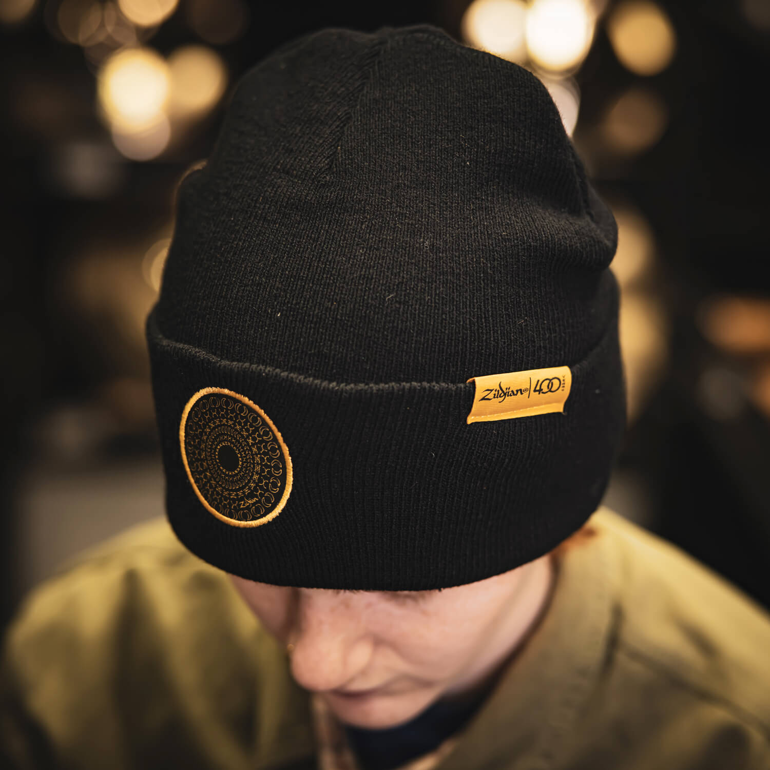Zildjian 400th Anniversary Beanie Schwarz Gold