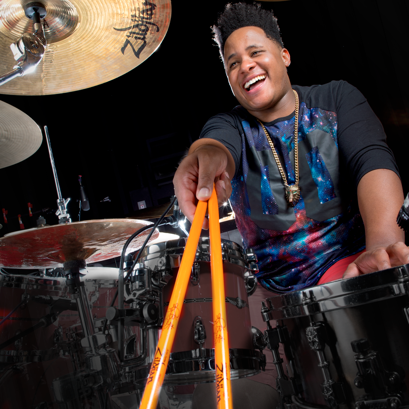 Zildjian Ronald Bruner Jr Artist Drumsticks 5A orange