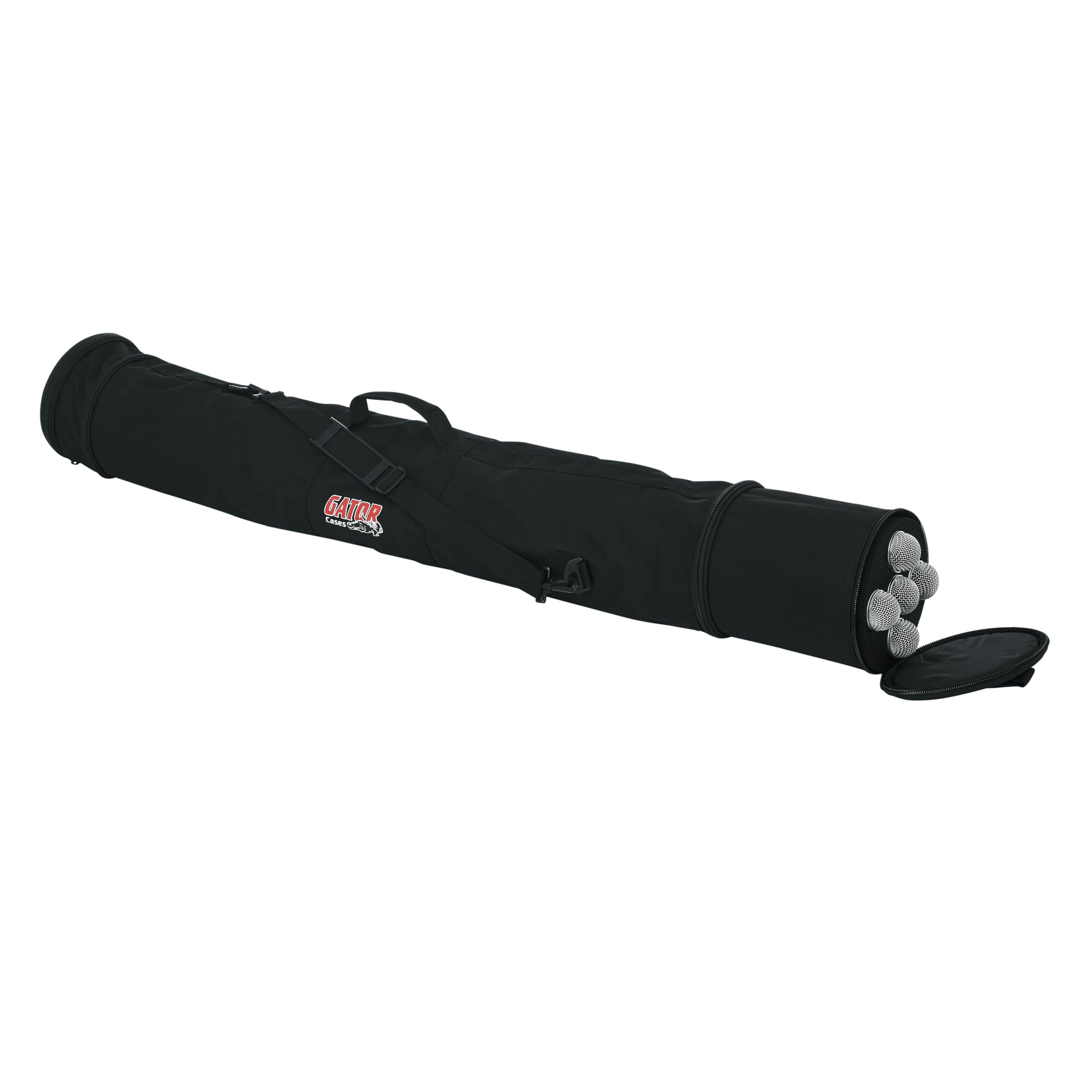 Gator GX-33 Mikrofon Tasche für 5 Mics +3 Ständer schwarz