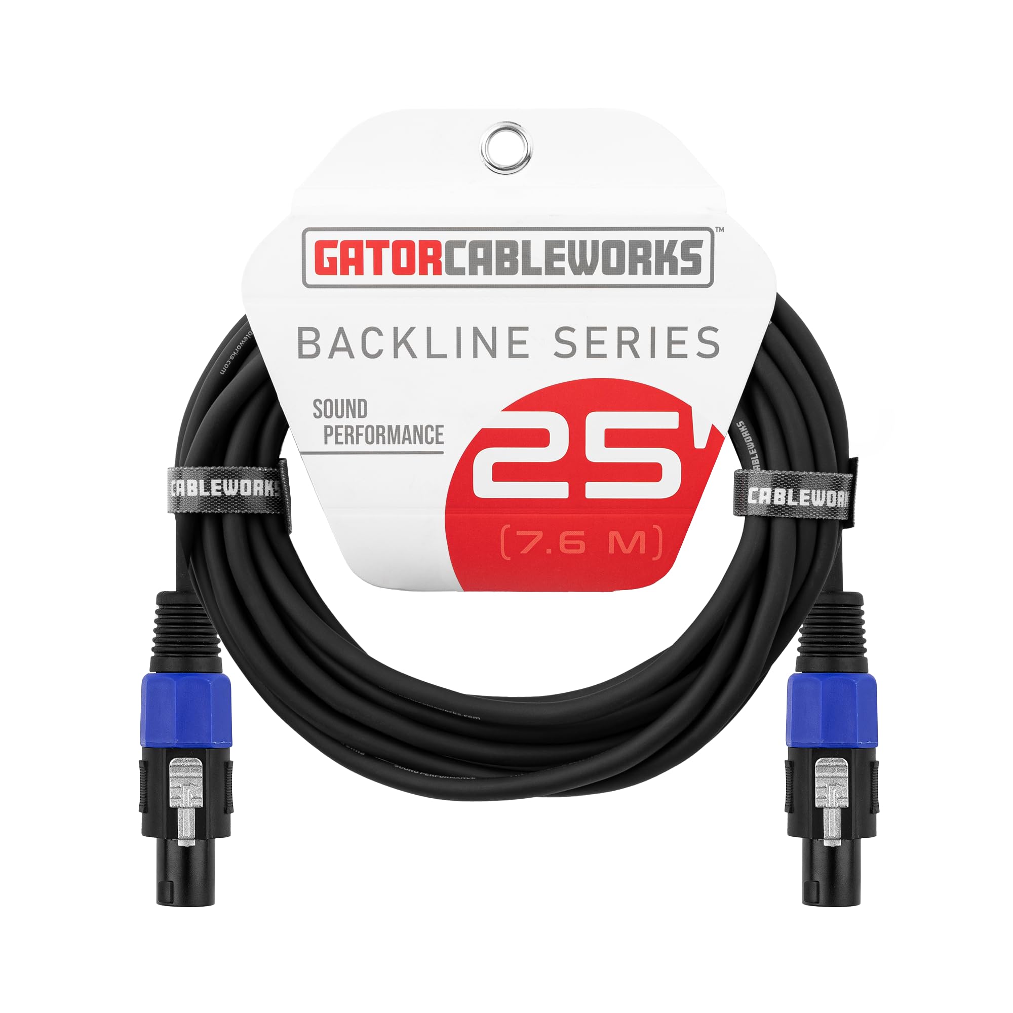 Gator Cableworks GCWB-SPK-25-2TL Lautsprecherkabel 7,5m