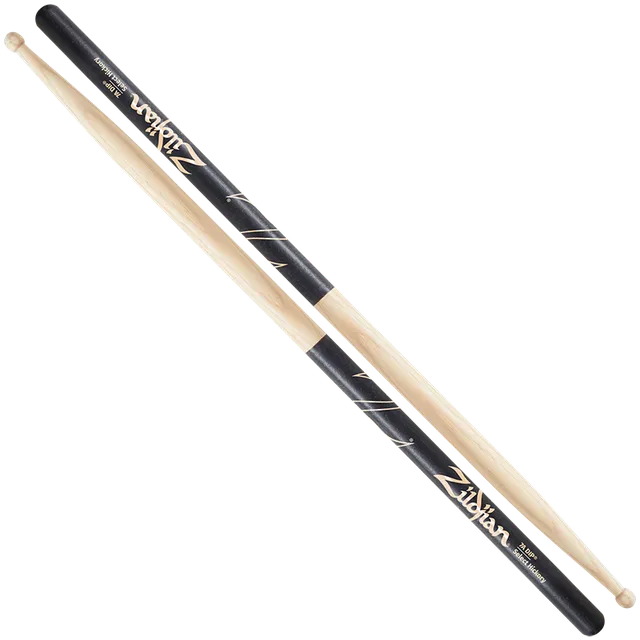 Zildjian 7A DIP Drumsticks Hickory mit Grip