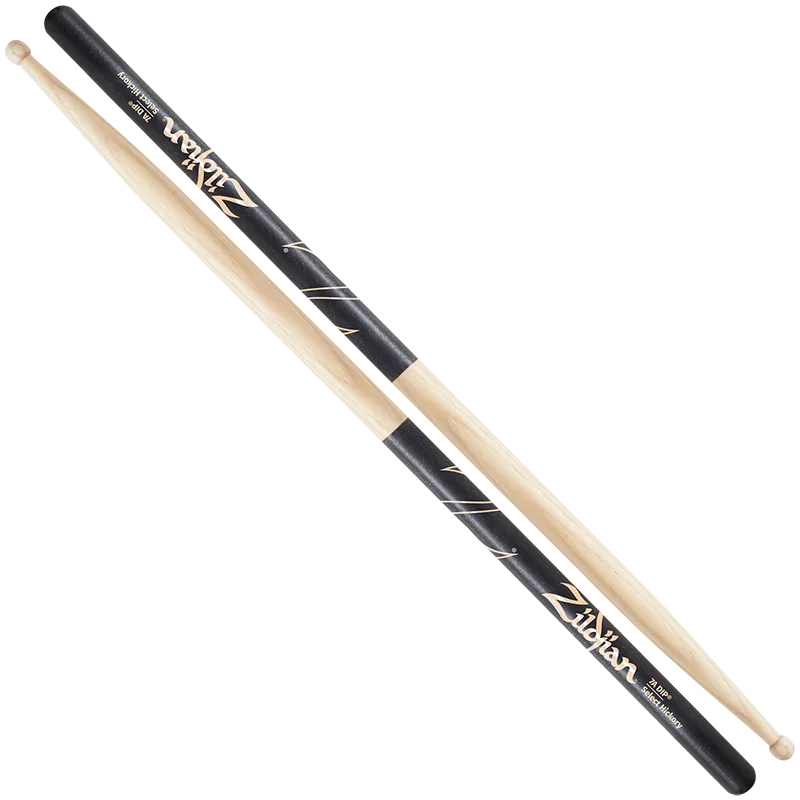 Zildjian 7A DIP Drumsticks Hickory mit Grip