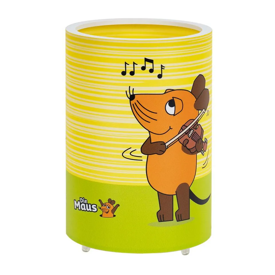 Elobra 25-15 Die Maus Tischleuchte grün-gelb 15 cm