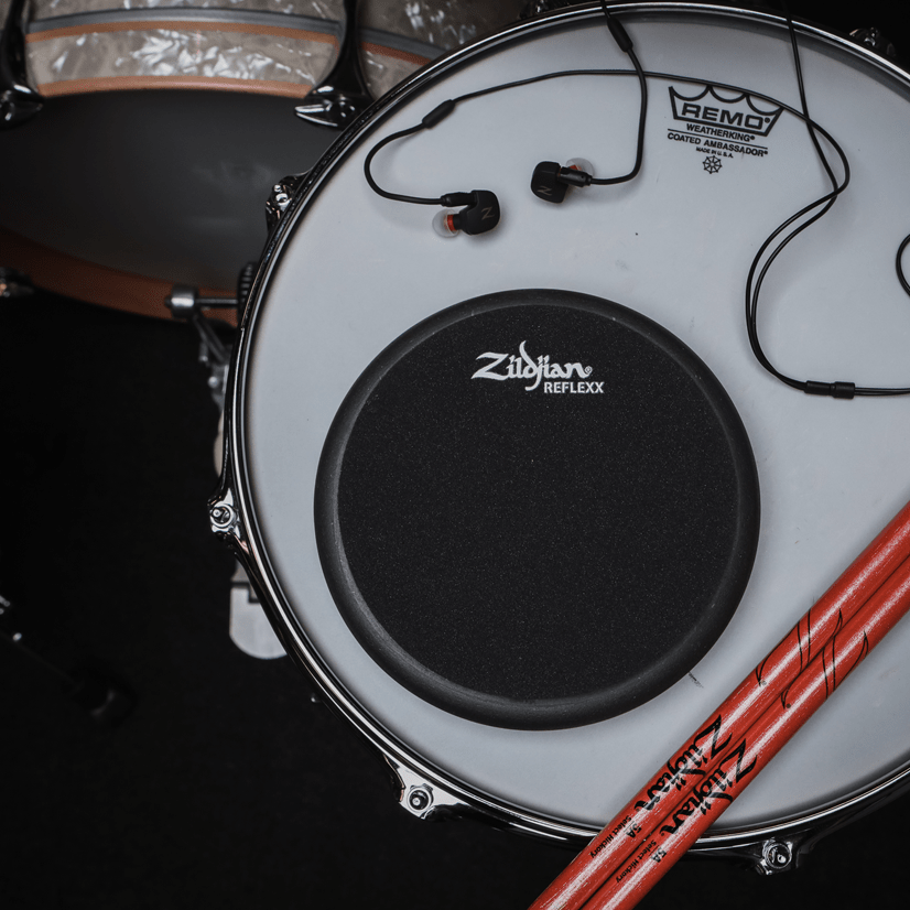 Zildjian Reflexx Workout Pad Schwarz 10 Zoll