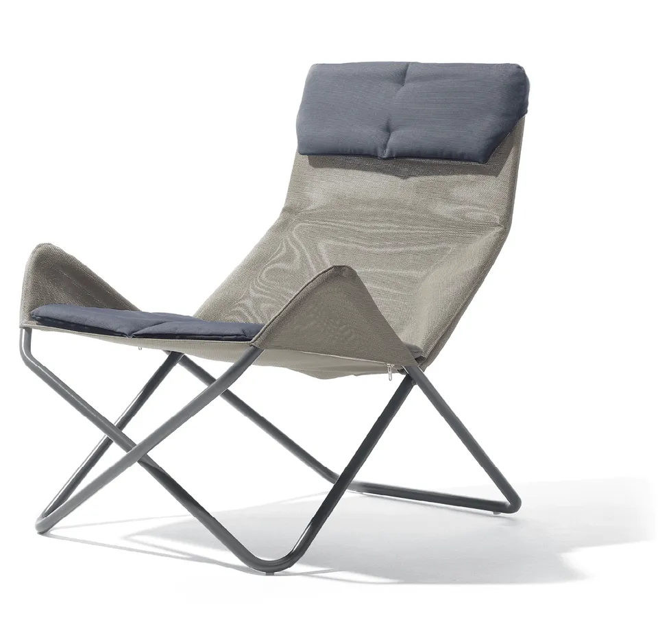 Richard Lampert In-Out Mini Stuhl basaltgrau Outdoor Garten