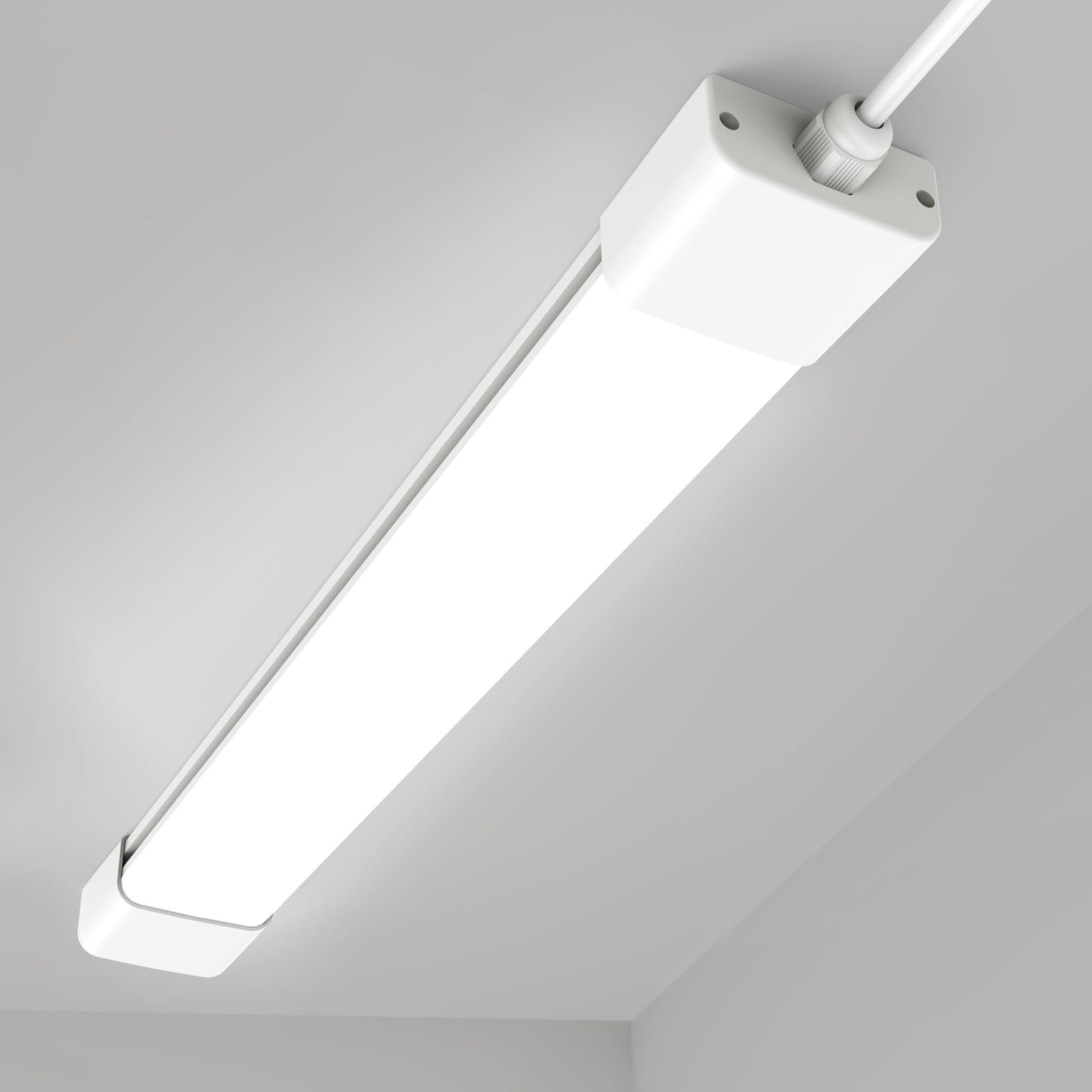 Modlicht LED Feuchtraumleuchte 60cm 18W Wannenleuchte 4000K 1x