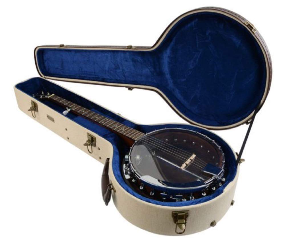 Gator GW-JM Banjo Koffer XL Holz schwarz Deluxe