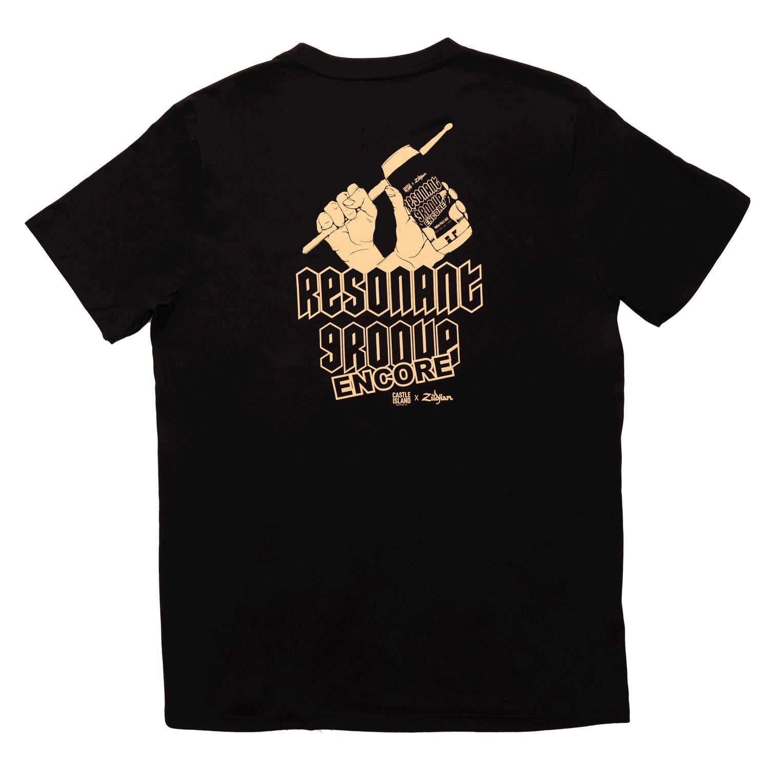 Zildjian Resonant Groove Encore T-Shirt schwarz Castle Island