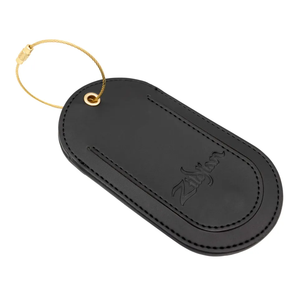 Zildjian Embossed Gepäckanhänger Schwarz Bluetooth-Fach