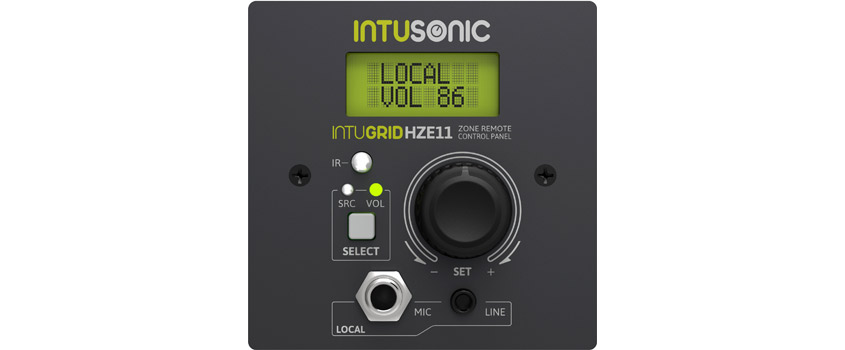 INTUSONIC INTUGRID HMA72 Zonenmixer 2-Zonen Audio Matrix