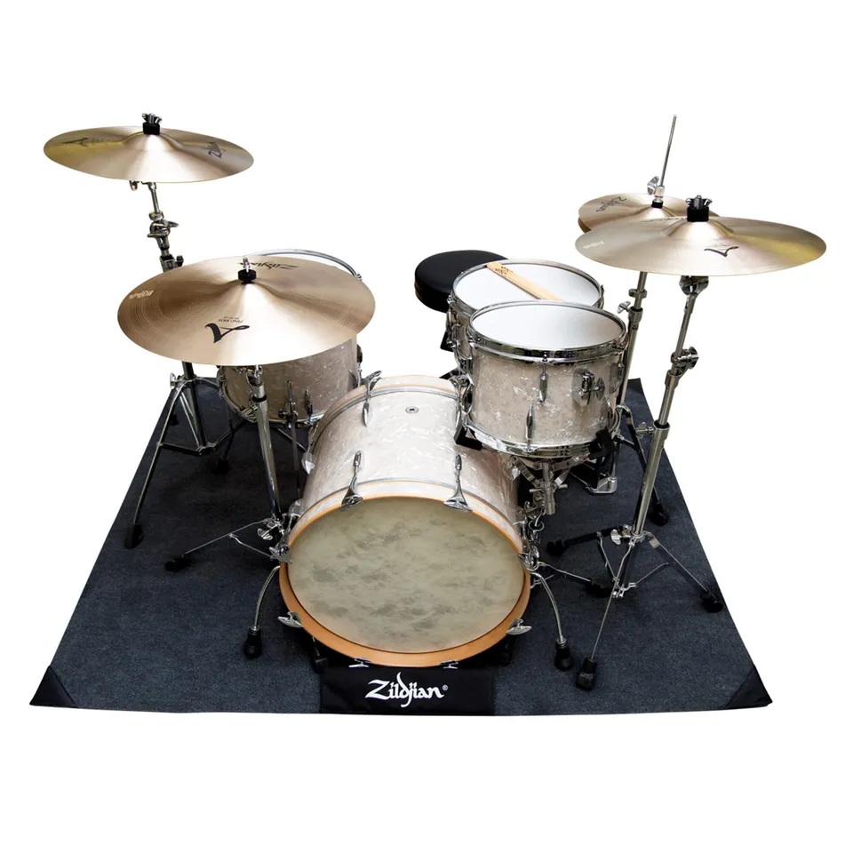 Zildjian Gig Drum Rug Drumteppich rutschfest mit Tasche