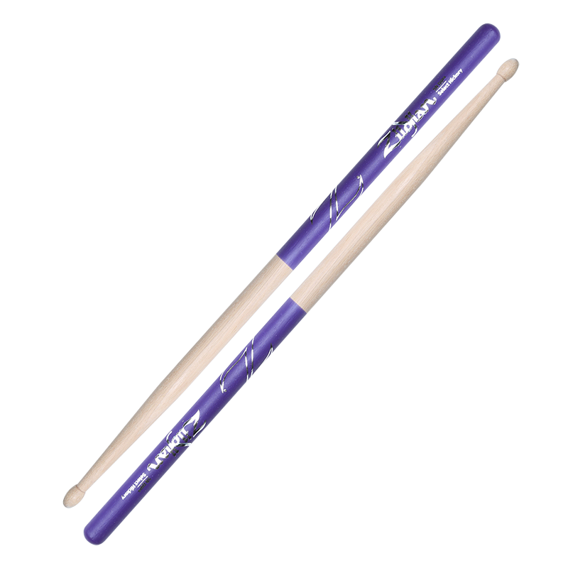 Zildjian 5B Purple DIP Drumsticks mit Grip