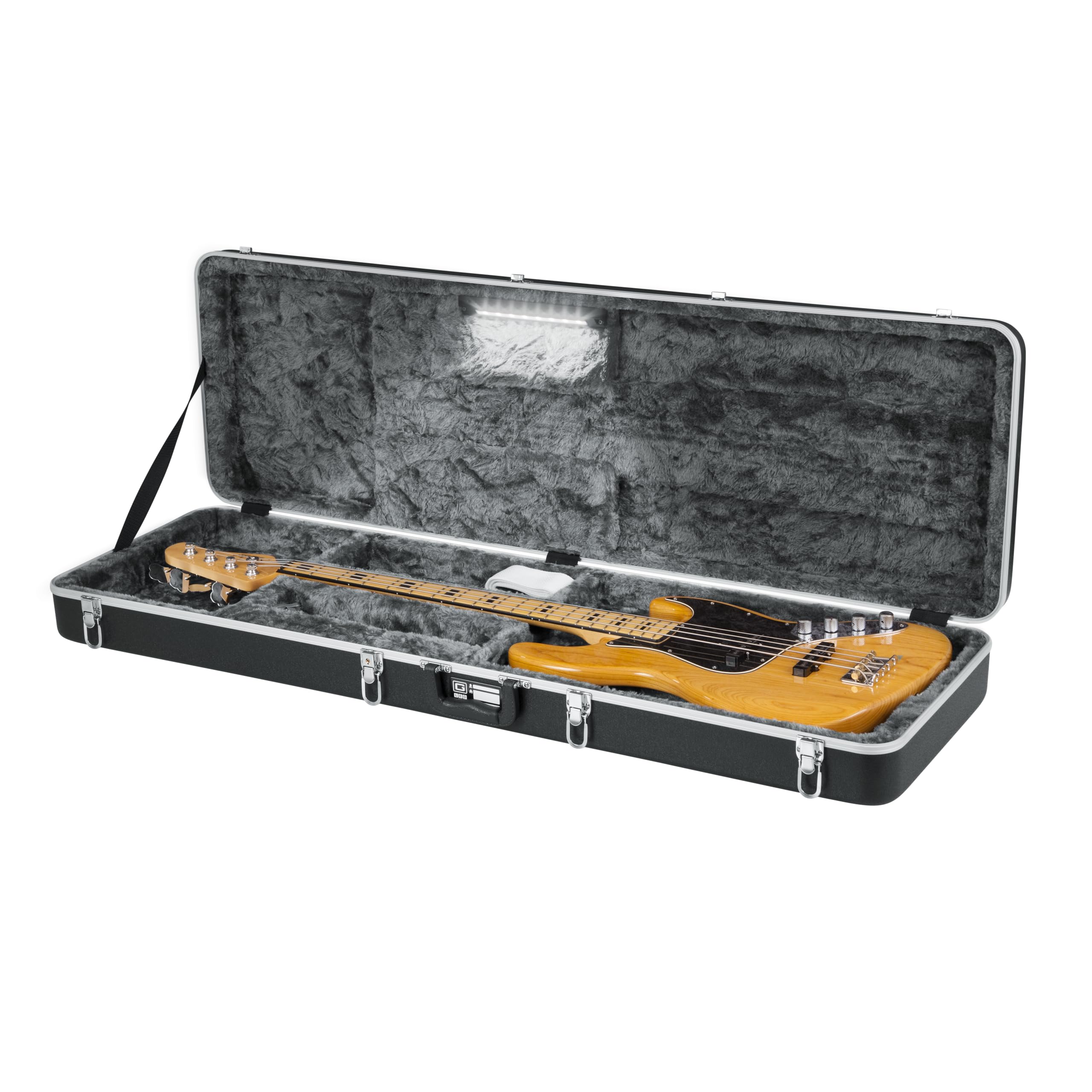 Gator Guitar GC-BASS-LED Basskoffer ABS mit LED-Beleuchtung