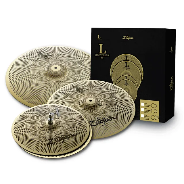 Zildjian L80 Low Volume Becken-Set 14/16/18 leise
