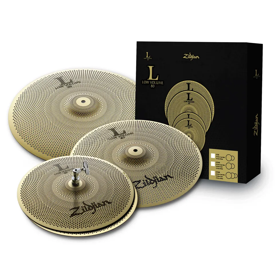 Zildjian L80 Low Volume Becken-Set 14/16/18 leise