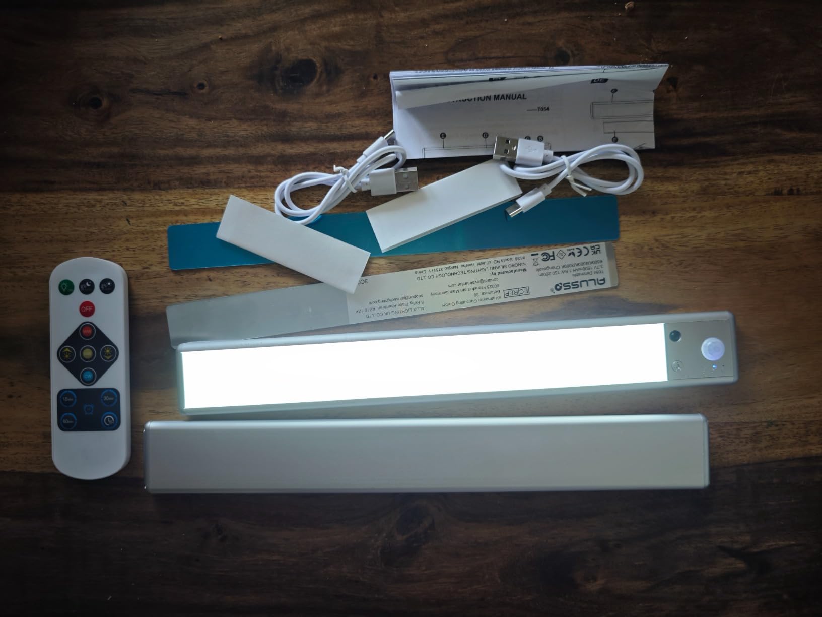 Alusso Cabinet Light Schrankleuchte 30cm 2 Stück dimmbar
