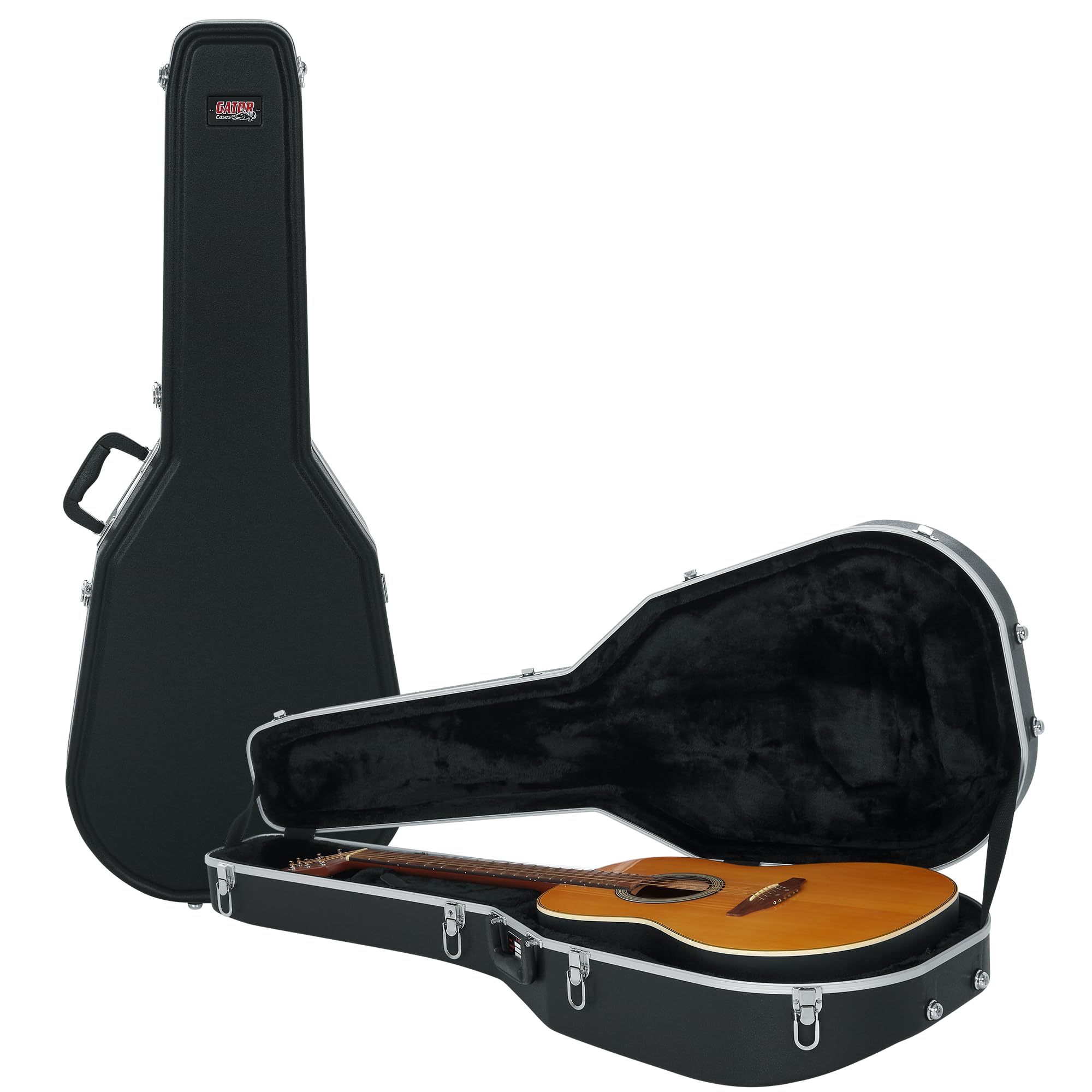 Gator GC-DEEP Bowl Gitarrenkoffer ABS Ovation schwarz