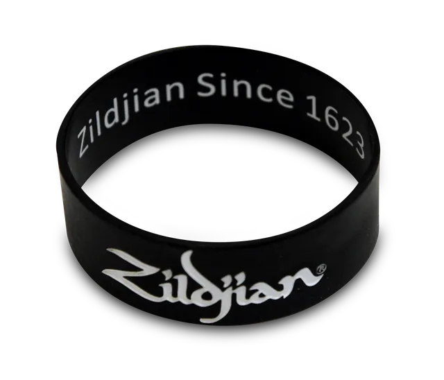 Zildjian Silicone Wrist Band Armband Schwarz