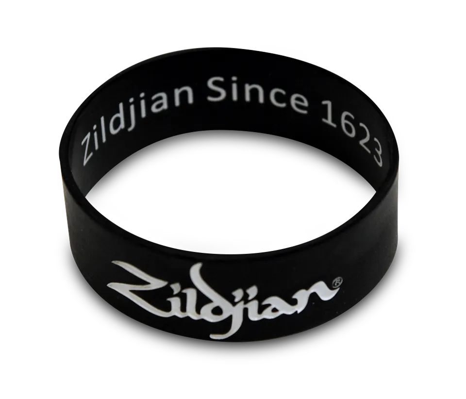 Zildjian Silicone Wrist Band Armband Schwarz